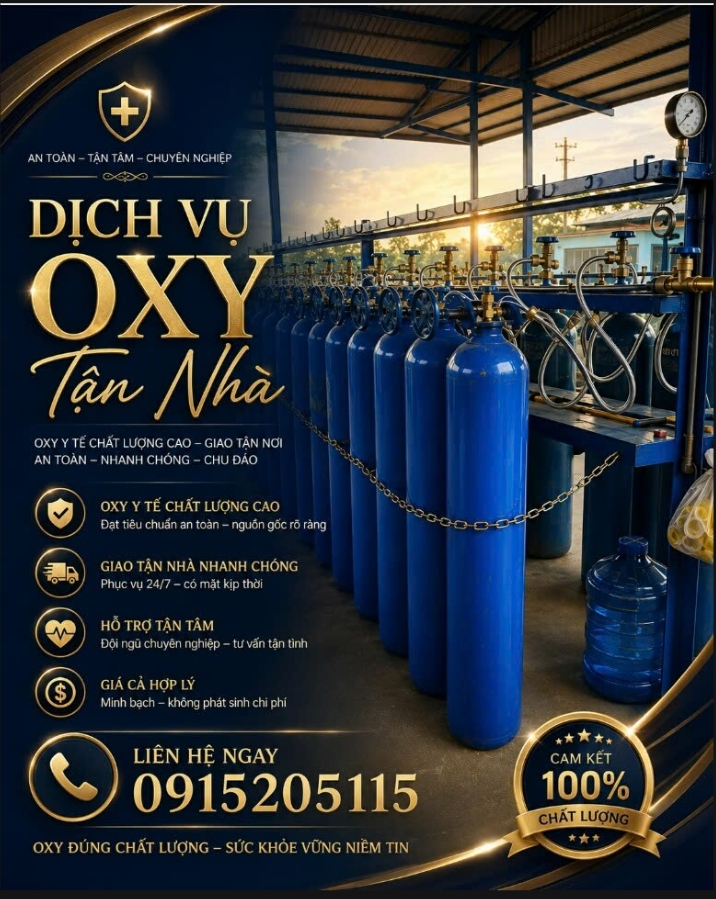 Dịch vụ oxy tận nhà